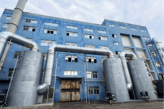 整洁的厂区内草木萌动