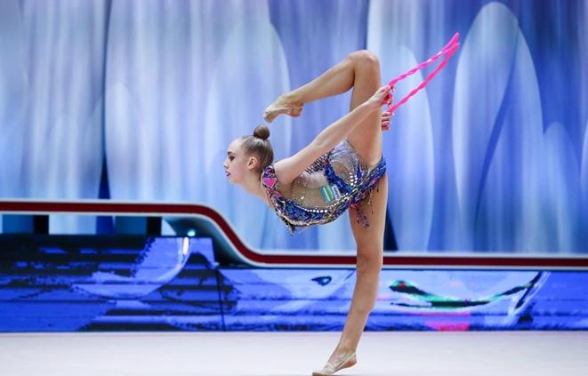 19国体操选手齐聚北京角逐优雅天使艺术体操邀请