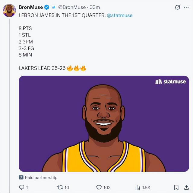 勒布朗砍下30分创历史最年长纪录 湖人逆转火箭