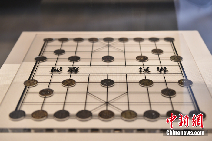 柔道冠军杨秀丽与象棋大师许银川同台挥毫 象棋