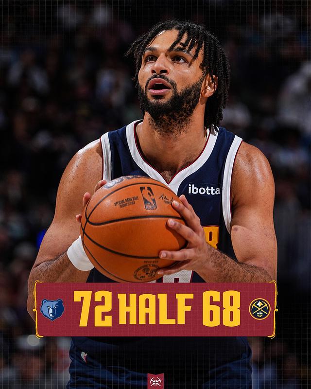 约基奇三双引领掘金逆转灰熊豪取10连胜